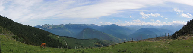Panoramabild ColDAspin nach Osten