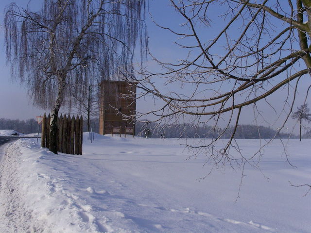 Panorama im Winter.