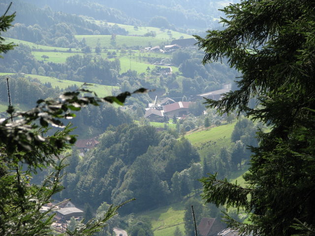 Blick aufs Nordrach-Tal (2.Kehre)