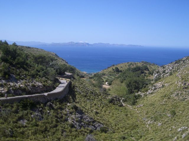Mallorca/Eremita de Betlem - Blick in die Bucht von Alcudia