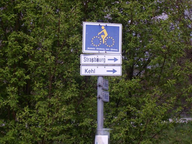 Radwanderweg Offenburg-Molsheim