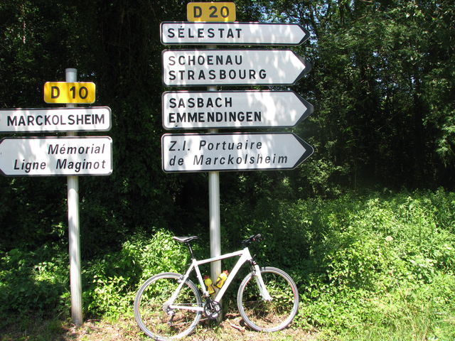 D20 zwischen Marckolsheim und Plobsheim(Strasbourg)