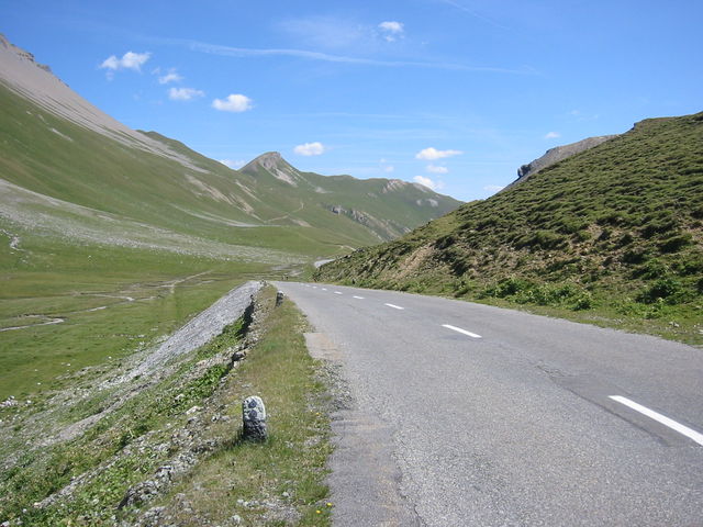 Albula-Ostanfahrt kurz vor der Passhöhe.