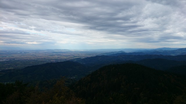 Schauinsland (1284m) ganz rechts