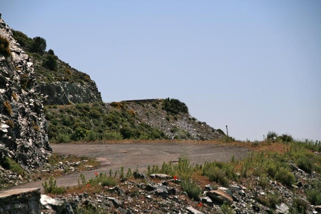 Südauffahrt auf den Col de Birgorno.