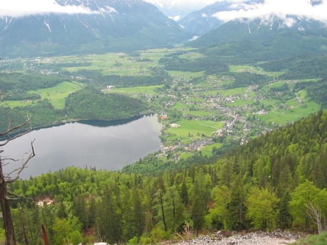 Blick auf Altaussee und den Altausseeer See.