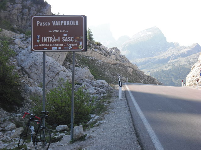 Passhöhe Passo Valparola