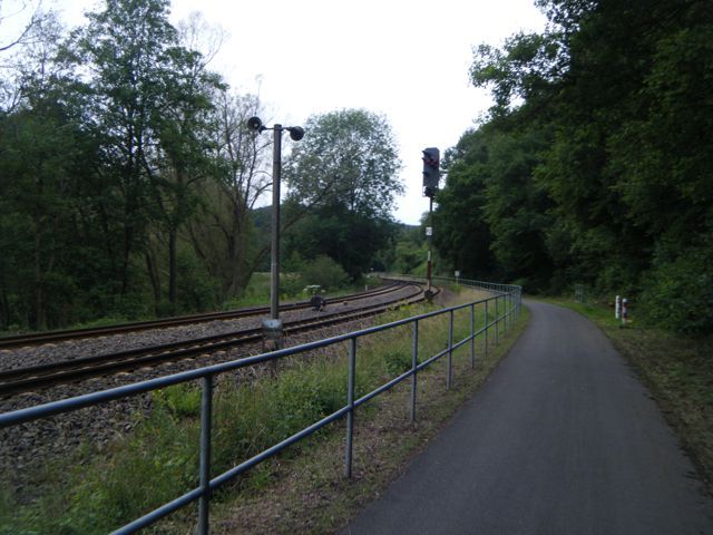 Radweg zwischen Philippsheim und Hüttingen / Kyll