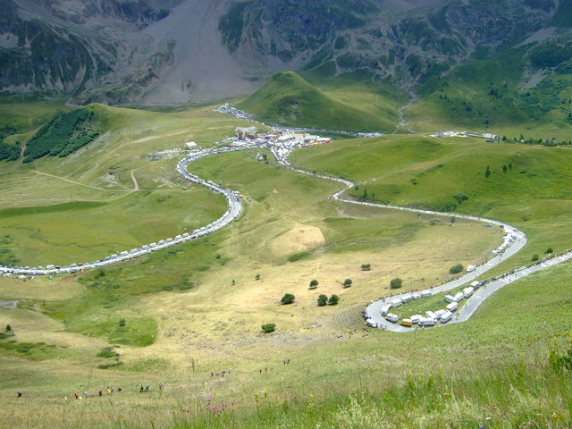 Passhöhe des Col de Lautaet