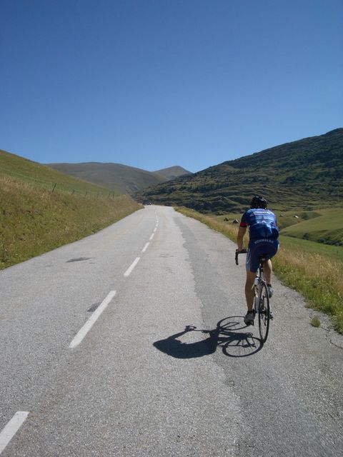 Die letzten Kilometer zum Col du Gladon (18.08.2008)