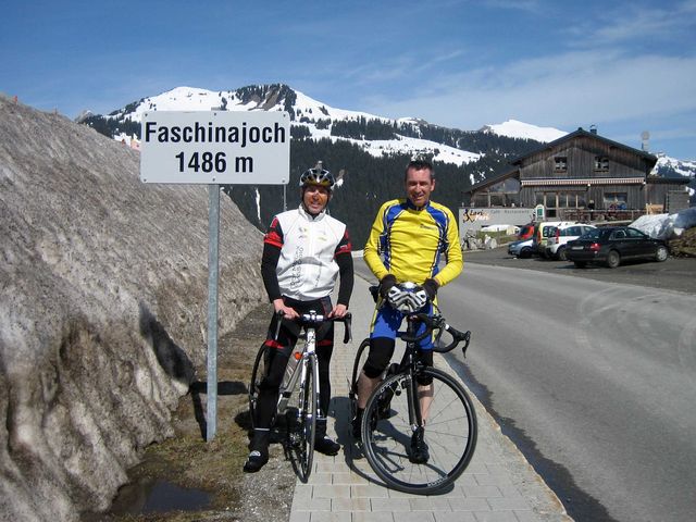 Faschinajoch (1486m) oder kurz "Faschina" wie wir hier in der Region zu sagen pflegen 