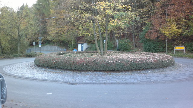 Kreisverkehr Berlebeck