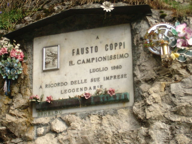 Denkmal von Fausto Coppi 