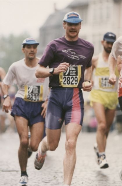 Frankfurt Marathon 1995.