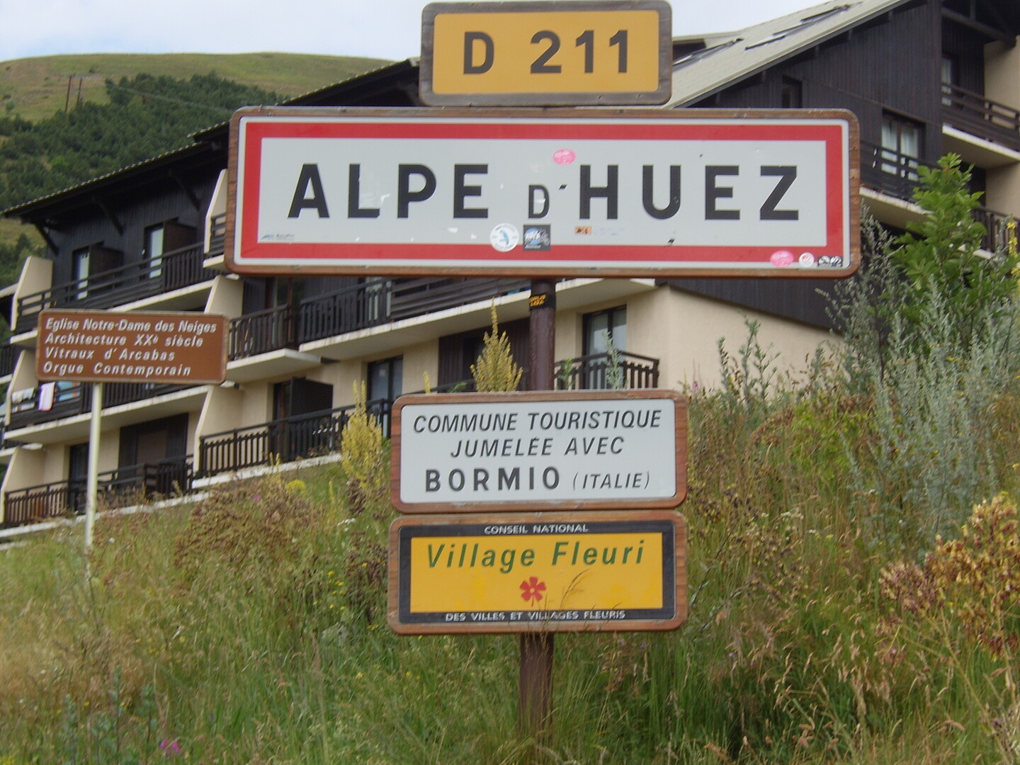 Alpe d'Huez Pässetour 2009.