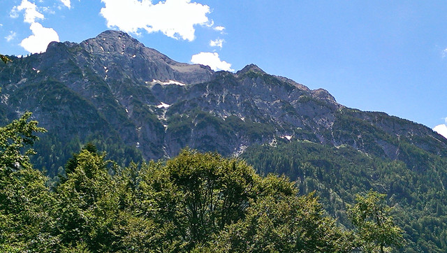 Tolle Aussicht auf die Karnischen Alpen