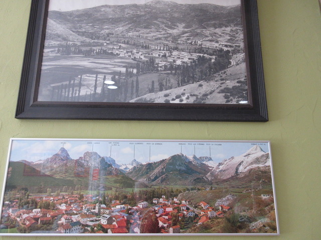 Riano vor dem Krieg und vor dem Staudamm.