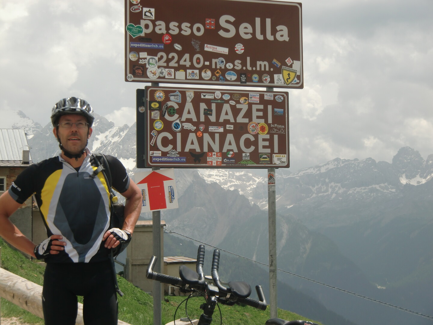 Sellajoch; 2012
große Dolomitenrunde