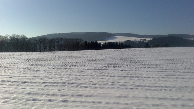Winterlandschaft Anfang März 2013 zwischen Kinzig- und Elztal