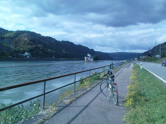 Rhein bei Kaub