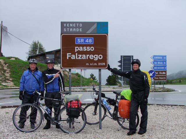 Bad Tölz - Venedig -Tour 2012 - Passo Falzarego