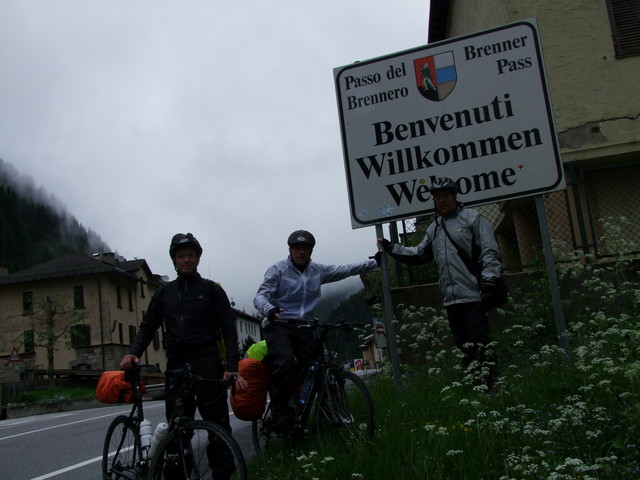 Bad Tölz - Venedig -Tour 2012 - Brennerpass