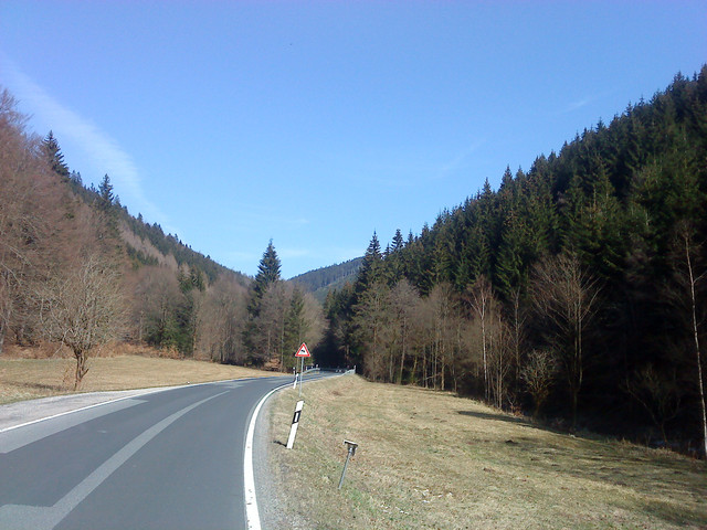Anfahrt von Theuern nach Limbach