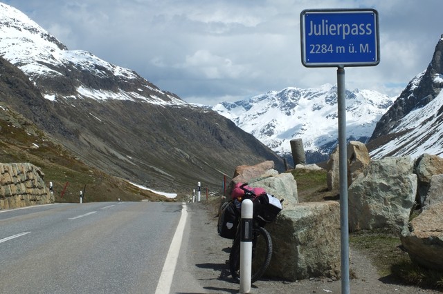 alpenradtour`13 / 
julierpass