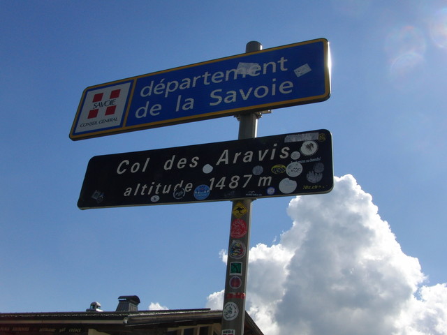 2014  Col des Aravis.