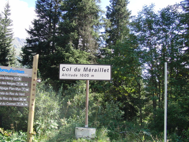 2014  Col du Meraillet.