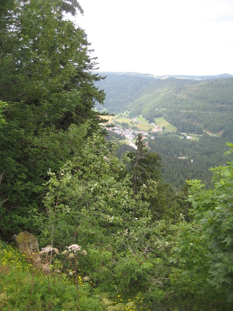 Mijoux im Valserine-Tal.