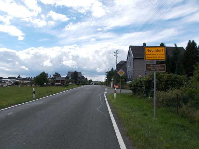 Ortseingang Neundorf