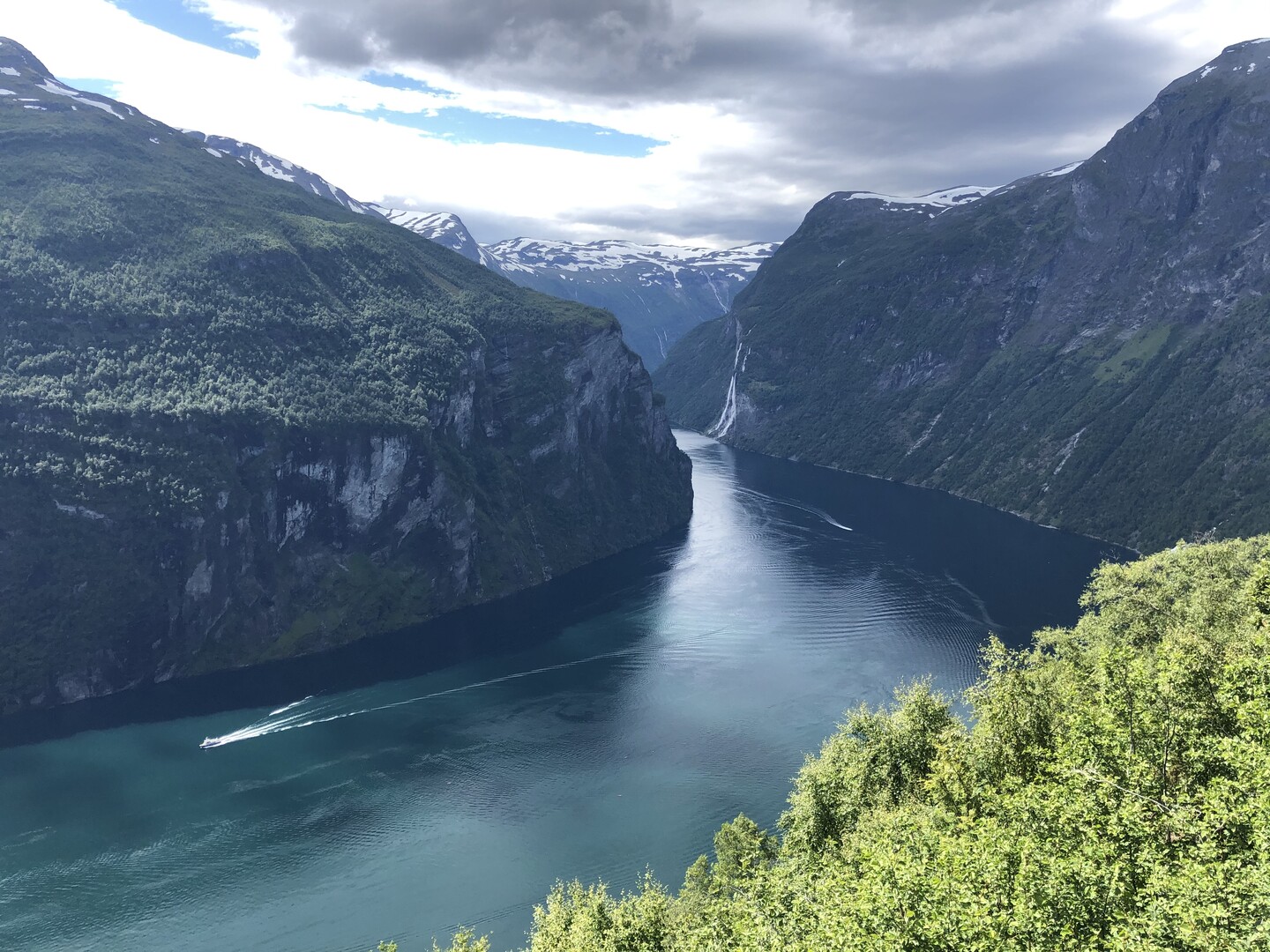 Aussicht auf den Geirangerfjord I
