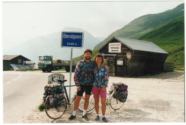 Oberalppass-Tour de Suisse Sommer 1995.
