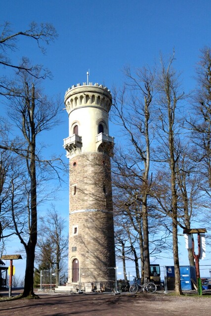 Der Turm nach der Sanierung, Anfang Mai 2021