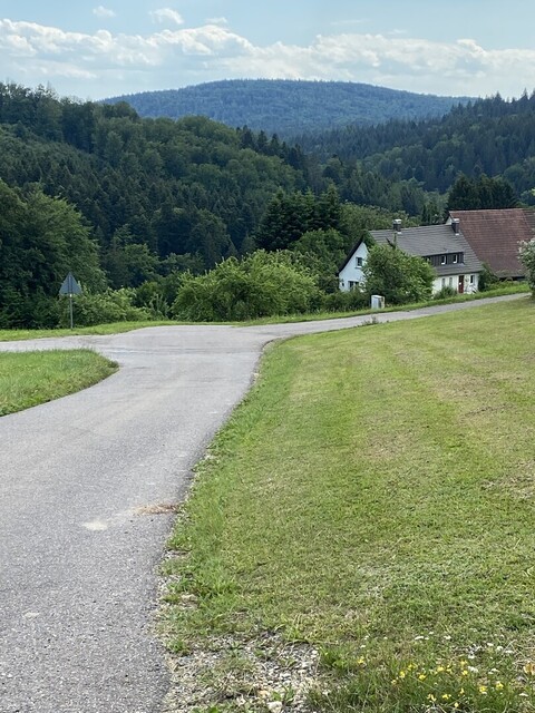 Blick Ã¼ber das Walkersbacher Tal.