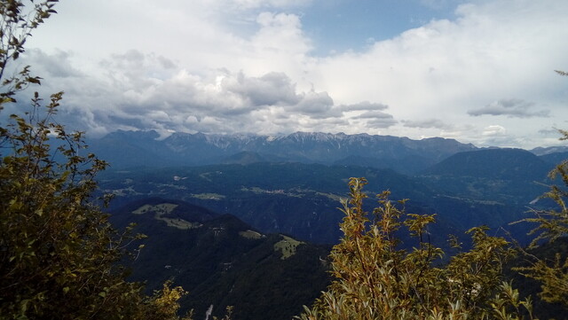 Juelische Alpen von Hudournik aus (Vojsko).