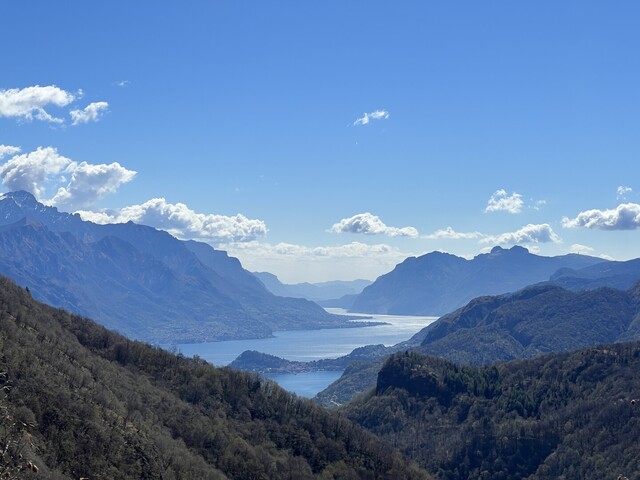 Ausblick auf den Lago di Como