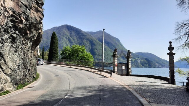 Start am See in Lugano.